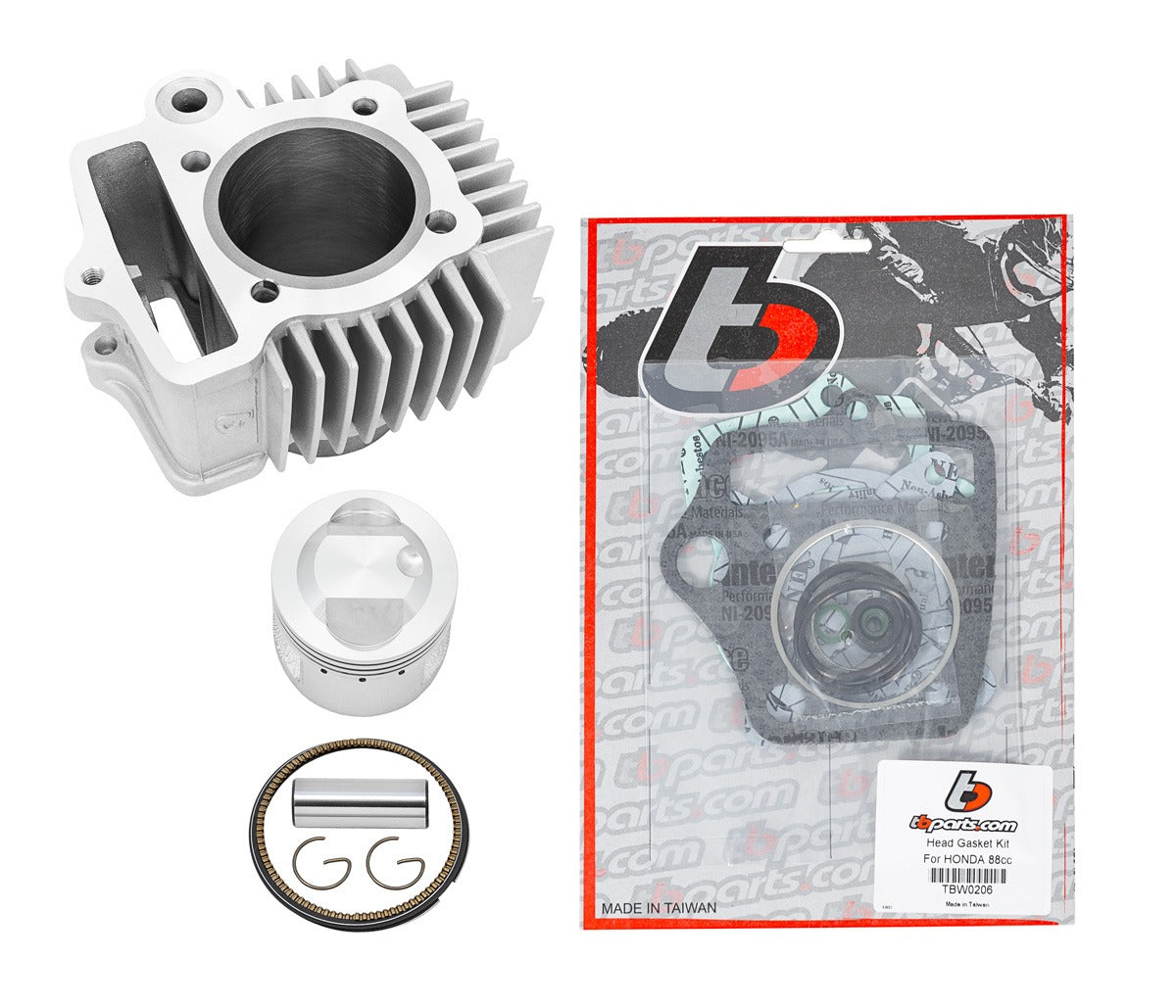 TB Stock Head, 88cc Big Bore Kit – Various Models