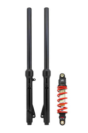 TB Forks, HD springs w/Black TiN Coated uppers, & DNM Shock, 300# kit – 2002-2009 KLX110