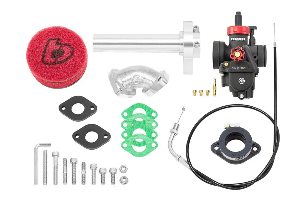 TB Carb kit, Nibbi 24, Billet Throttle – TTR110