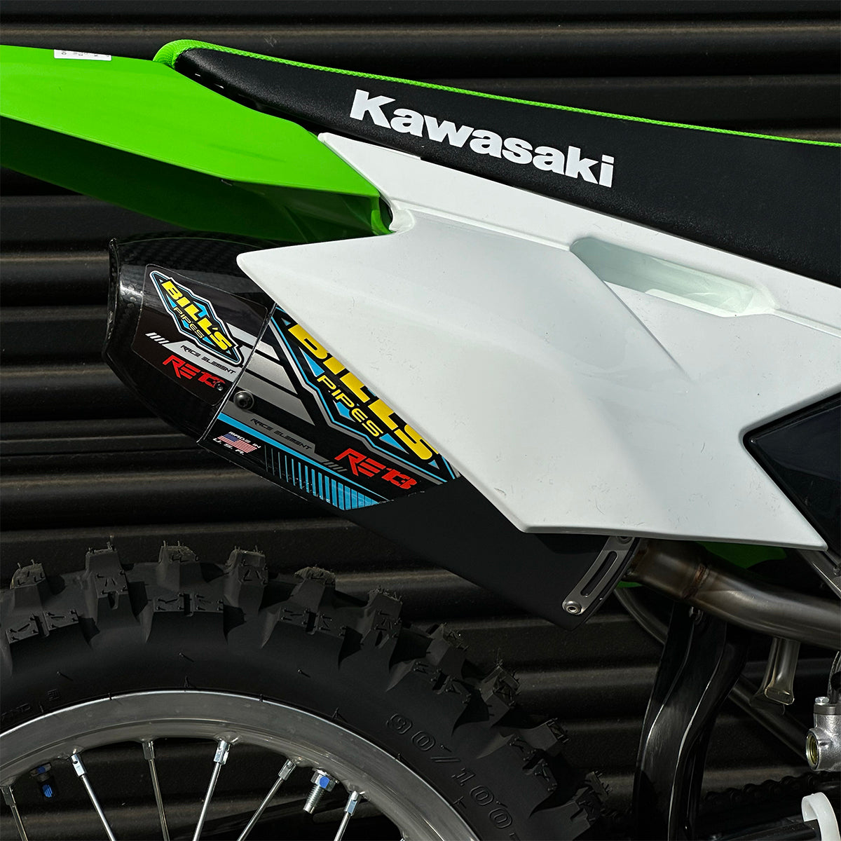 Bill's Pipes RE 13 Exhaust - KLX140