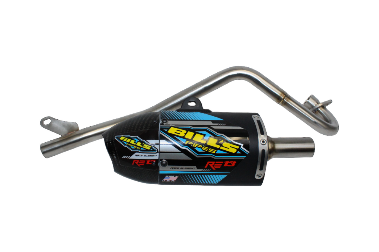 Bill's Pipes 'Big Bore' RE 13 Exhaust - KLX110