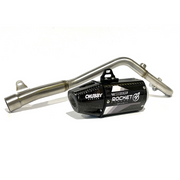 Rocket 'Big Bore' Full Exhaust System – 19+ CRF110 - Carbon Fiber