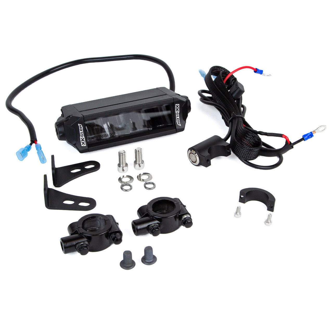 Q-FAST LEDライト付きミニ四駆 XKGLOW Off-Road Lightbar Kit