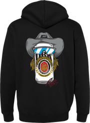 DBK Stache Mullet Moto Hoodie