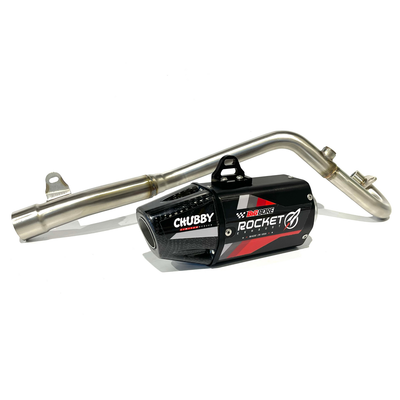 Rocket 'Big Bore' Full Exhaust System – 19+ CRF110 - Black