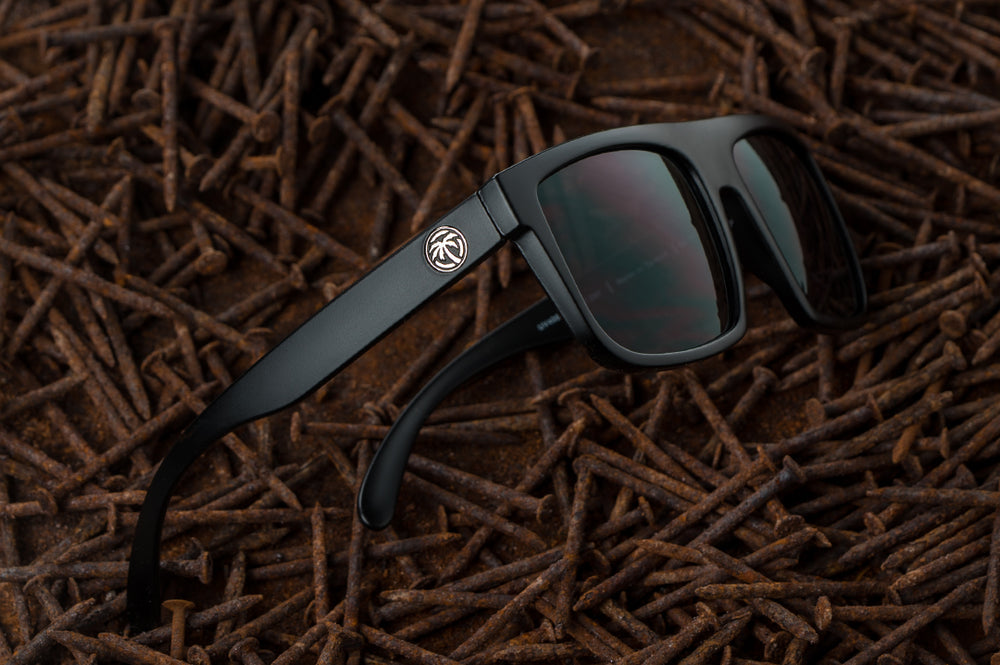 Regulator Sunglasses: Polarized Black Lens