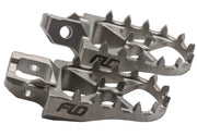 FLO Motorsports Stainless Steel Foot Pegs - CRF150