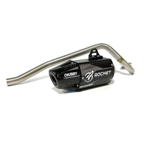 Rocket Chubby Full Exhaust System – TTR110 - Carbon Fiber