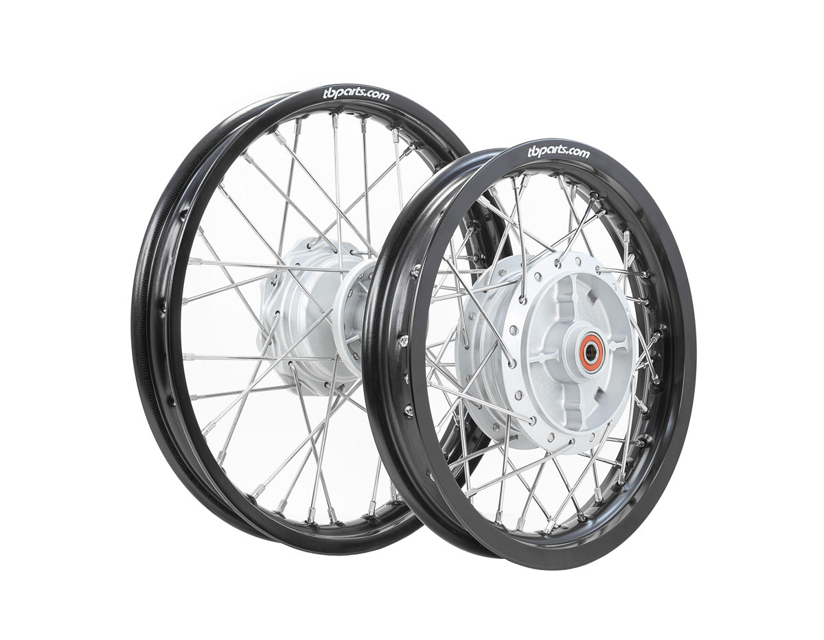TB Wheel Assembly Set, HD Aluminum Rims, HD spokes – All KLX110