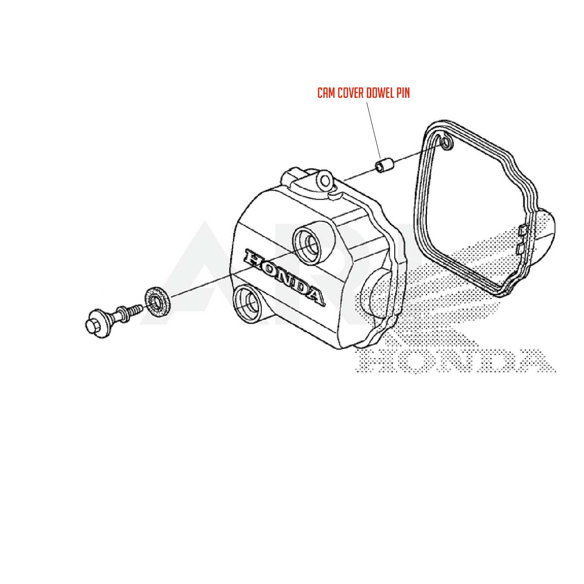 Cam Cover Dowel Pin - CRF110