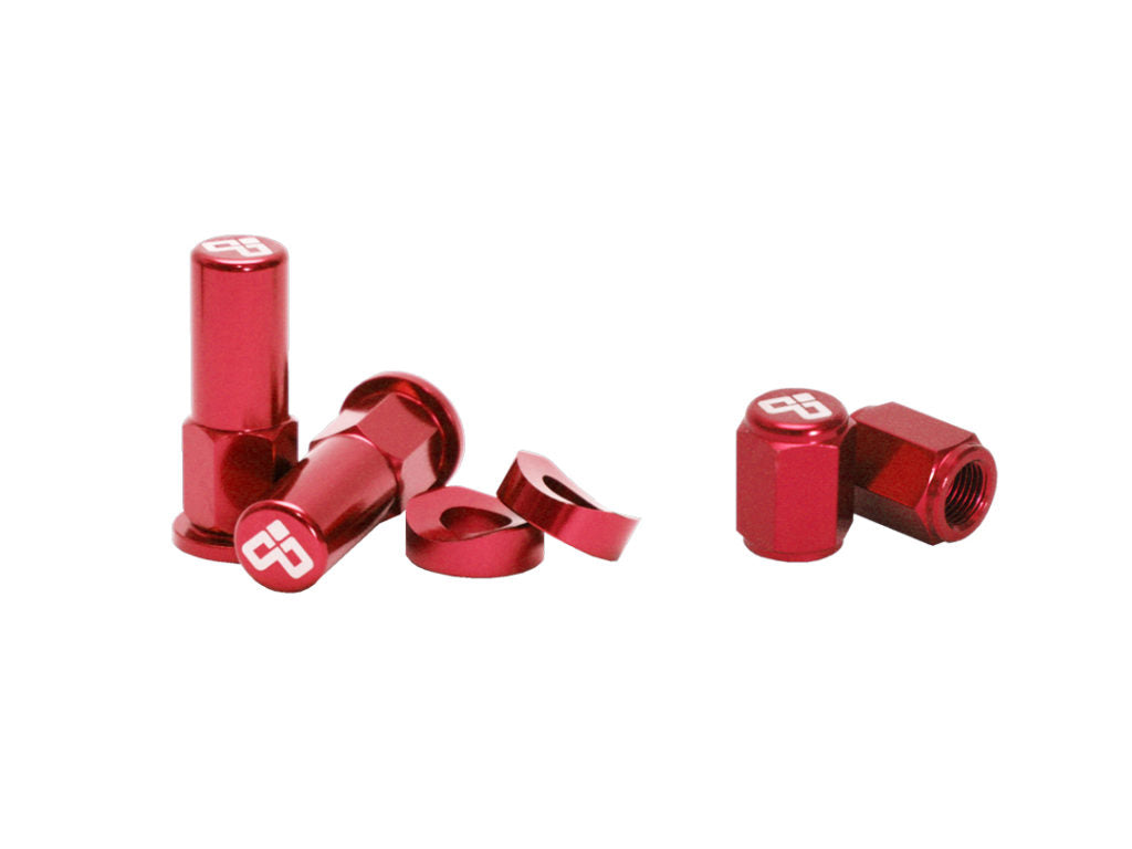 Dubya Rim Lock Nut & Valve Cap Kit