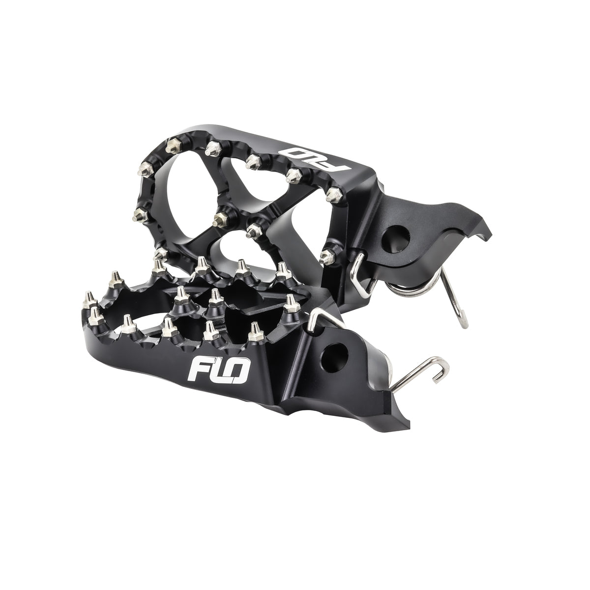 Flo Pro Series Foot Pegs (Stock Pegbars)
