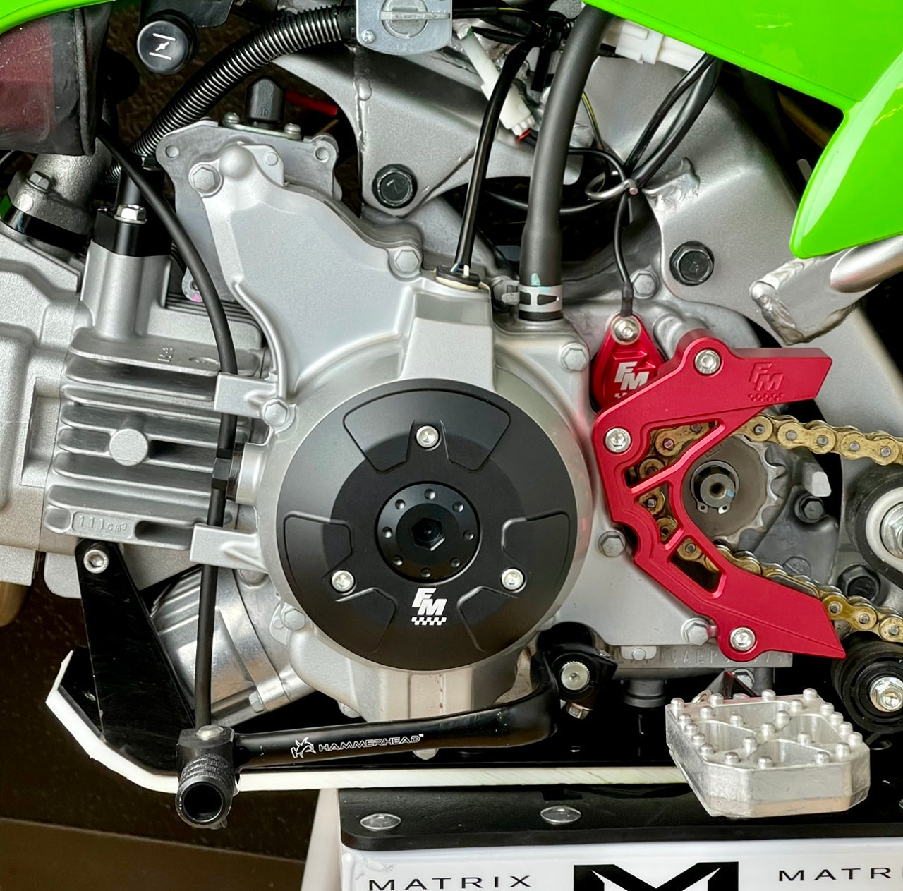FM Billet Ignition Cover - KLX110