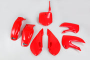 02-09 KLX110 UFO Complete Plastic Kit_Red
