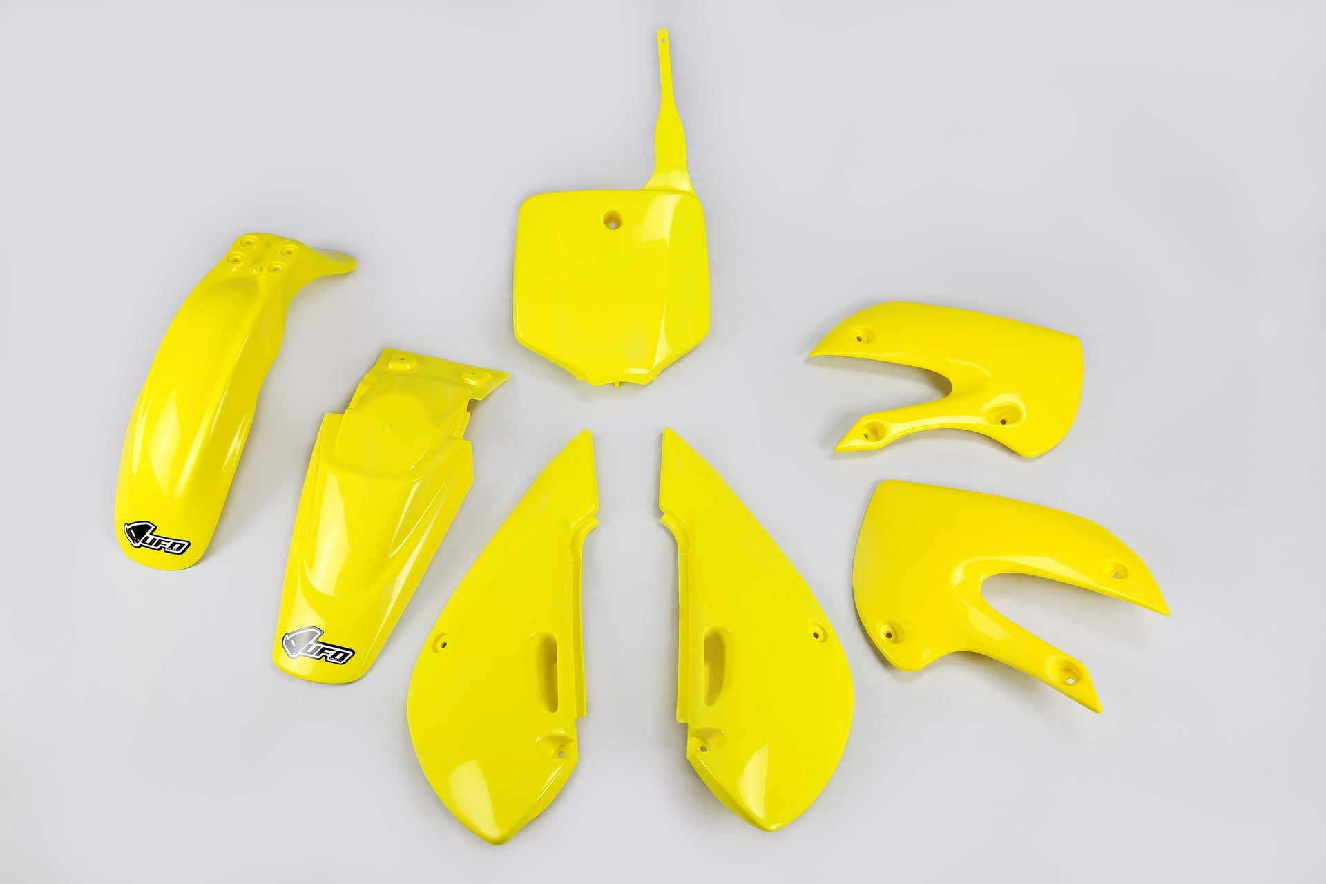 02-09 KLX110 UFO Complete Plastic Kit_Yellow