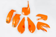 02-09 KLX110 UFO Complete Plastic Kit_Orange