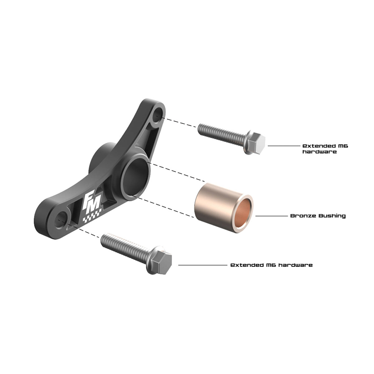 FM Shift Shaft Brace - CRF110