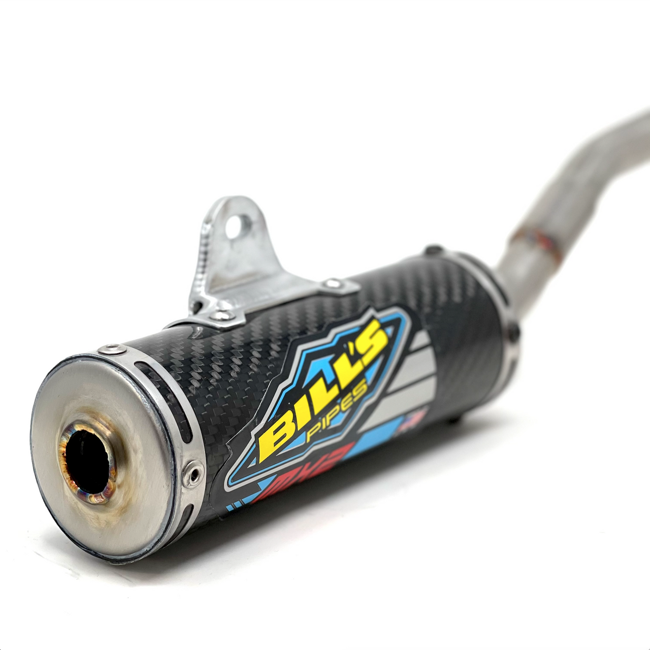 Bill's Pipes RE 13 Exhaust - ATC70 Carbon Fiber
