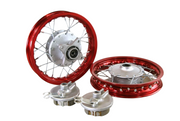 red colored wheel kit for pit bike