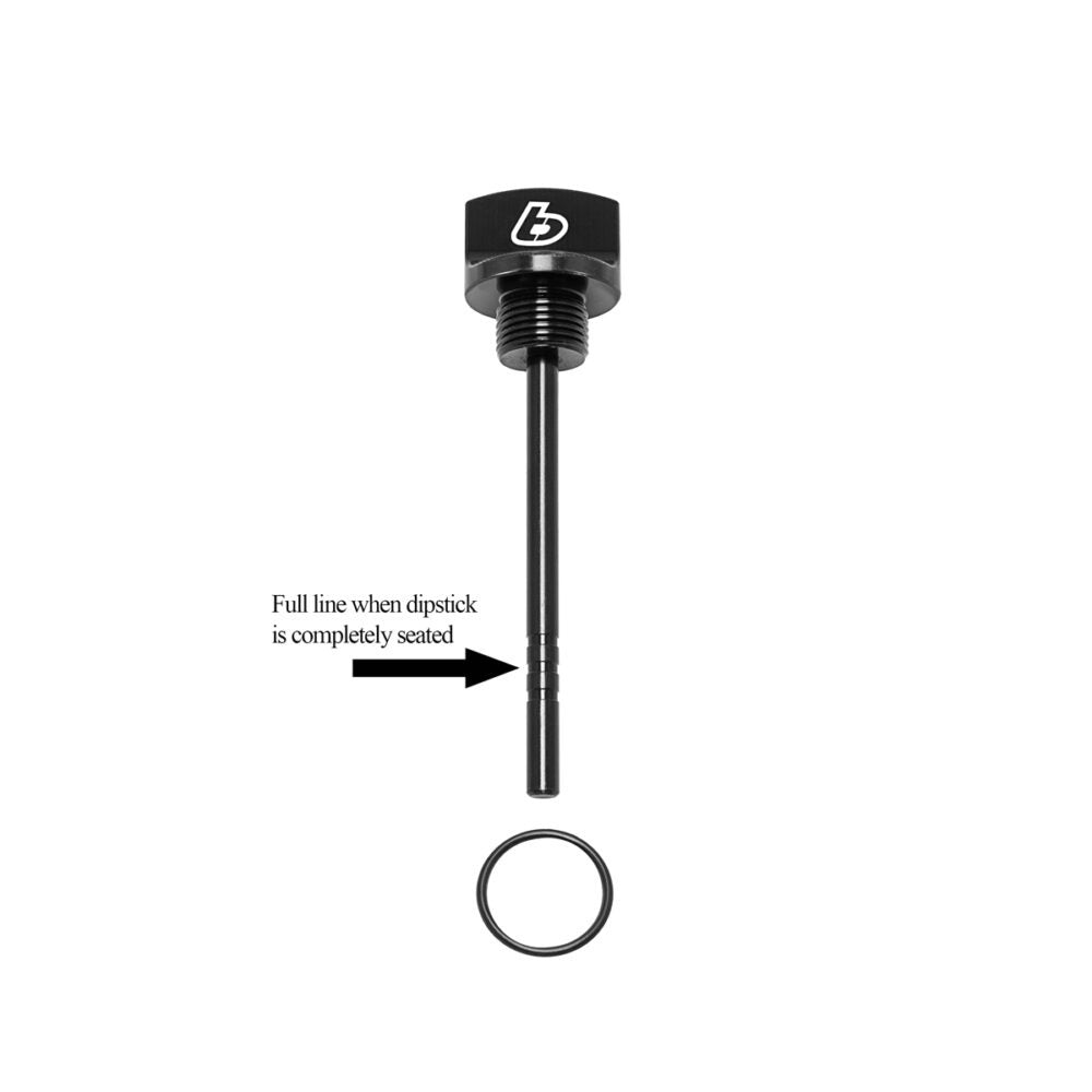 TB Dipstick, Billet – KLX140 - Black