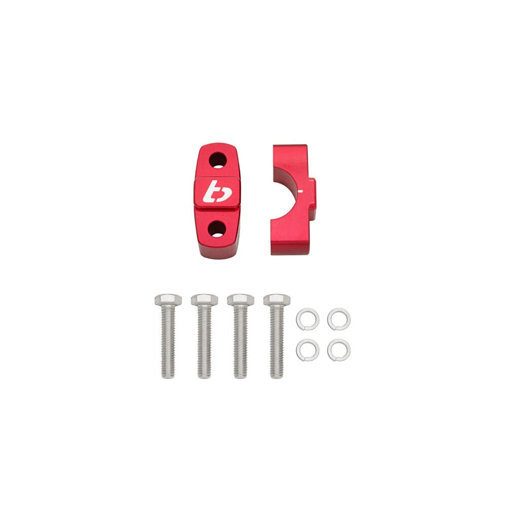 TB Clamp, Upper Handlebar, Red Billet – CRF125 & CRF110