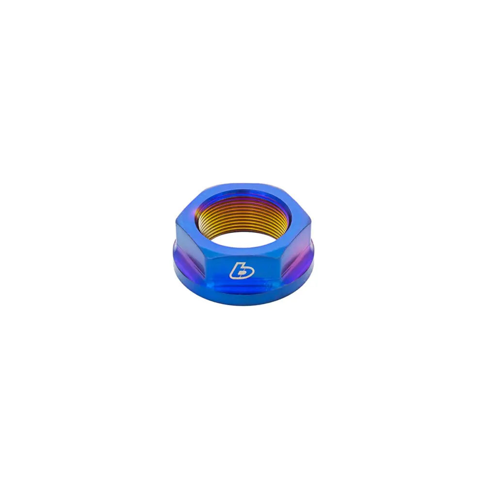 TB, Top Clamp Nut, anodized Ti – KLX140