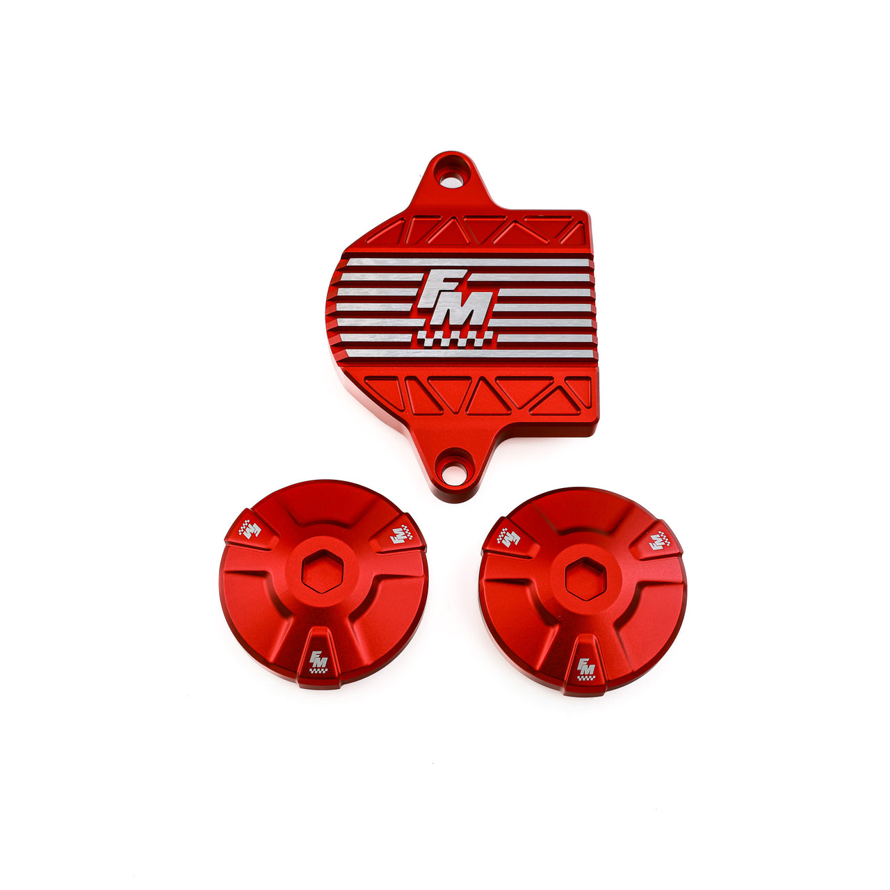 FM Billet Cam Cover/Tappet Cover Set - TTR110