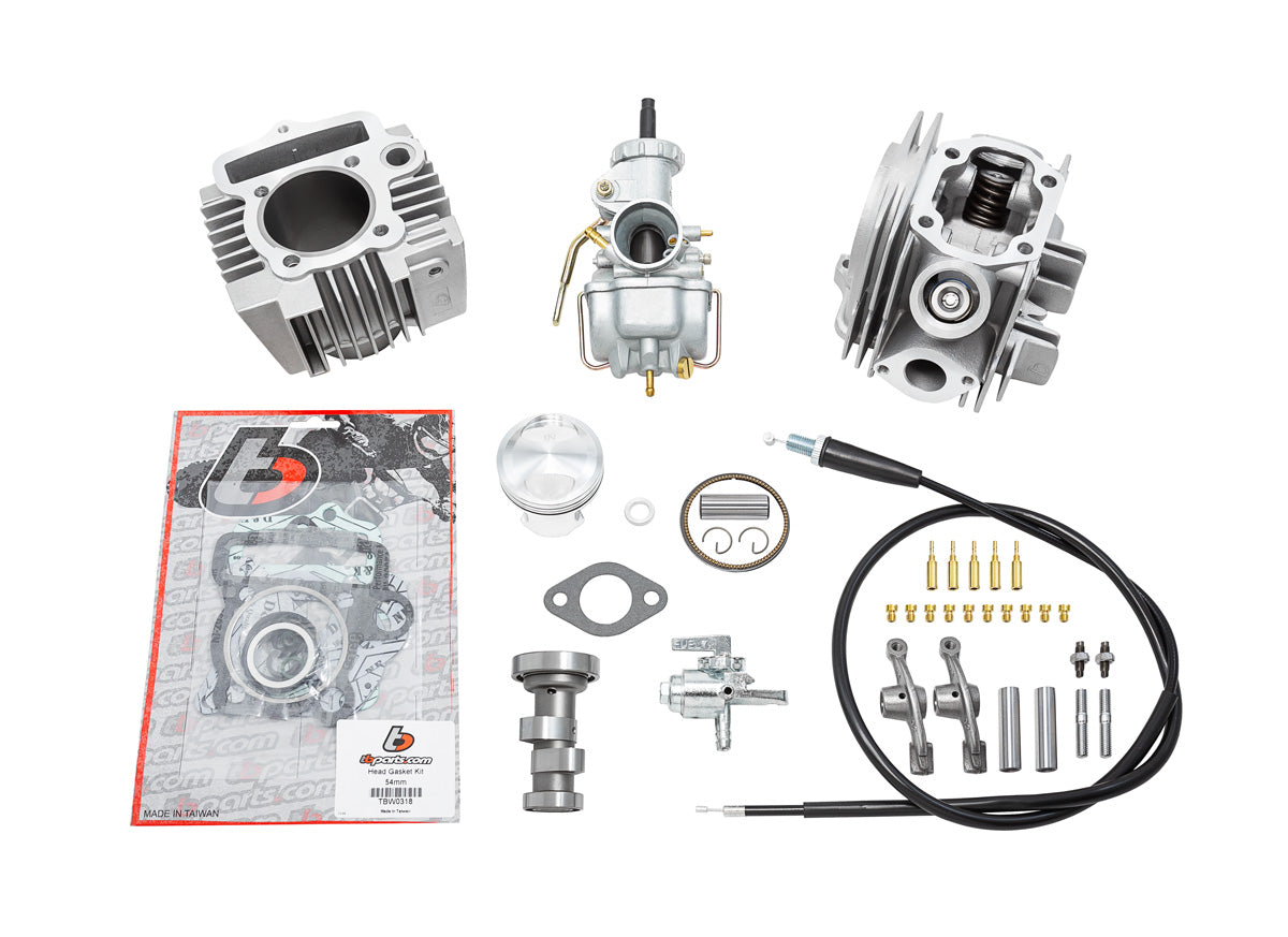 TB 114cc bore kit, Race Head, & 24mm carb kit – TRX90 All Models