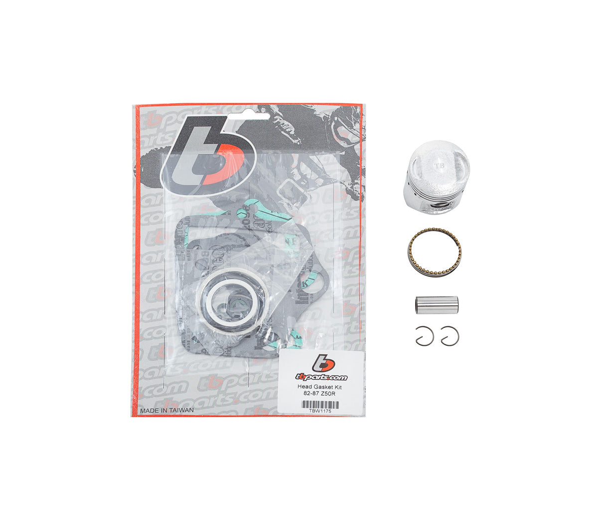 TB Piston & Gasket Kit – Z50R 1982-1987