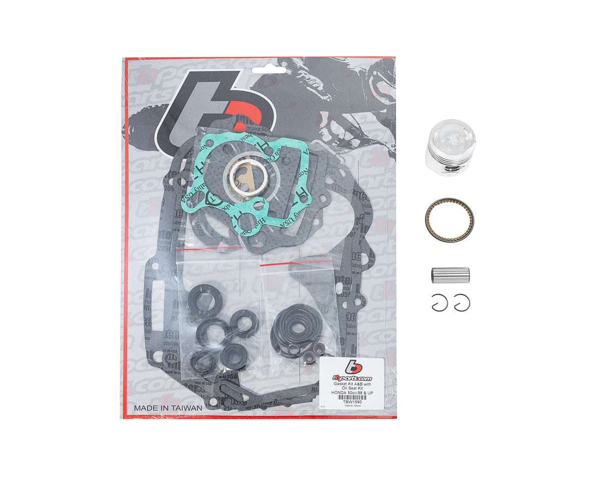 TB Piston & Gasket kit – CRF50, XR50, 1988+ Z50R