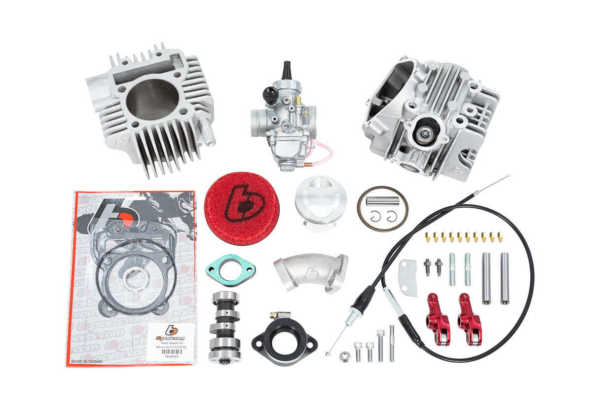 TB V2 177-184cc bore kit w/VM26 carb kit – YX160 ZS155