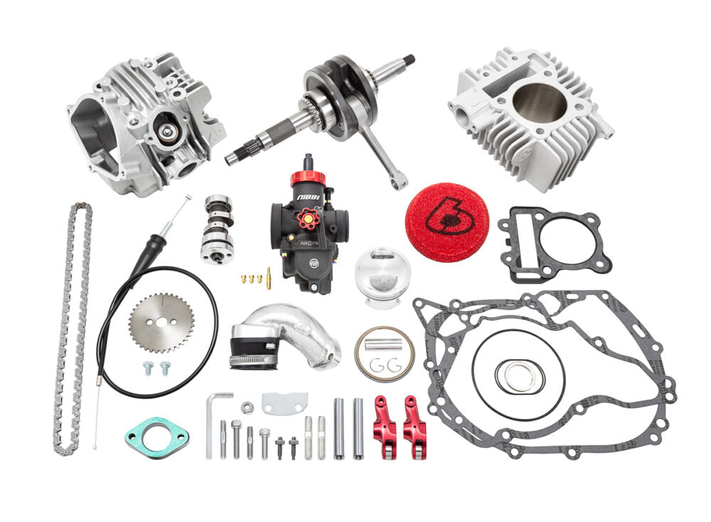 TB V2-2 155cc Stroker Kit & 28mm Carb/Kit – KLX110