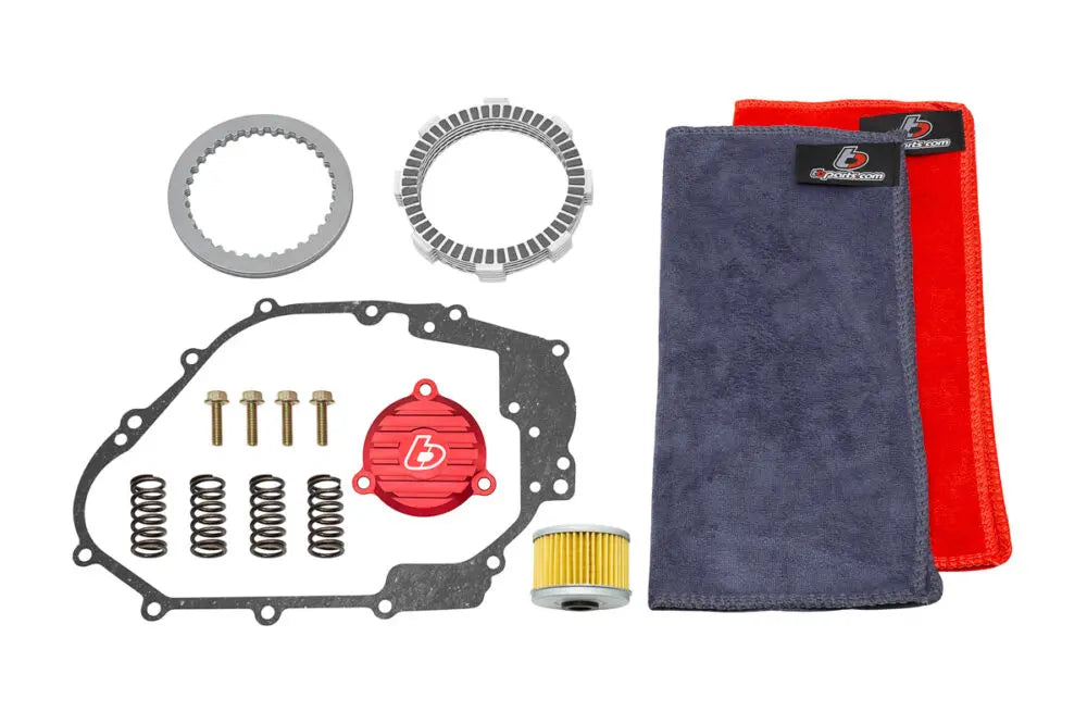 TB HD Clutch Kit & Billet Oil Cover – KLX140