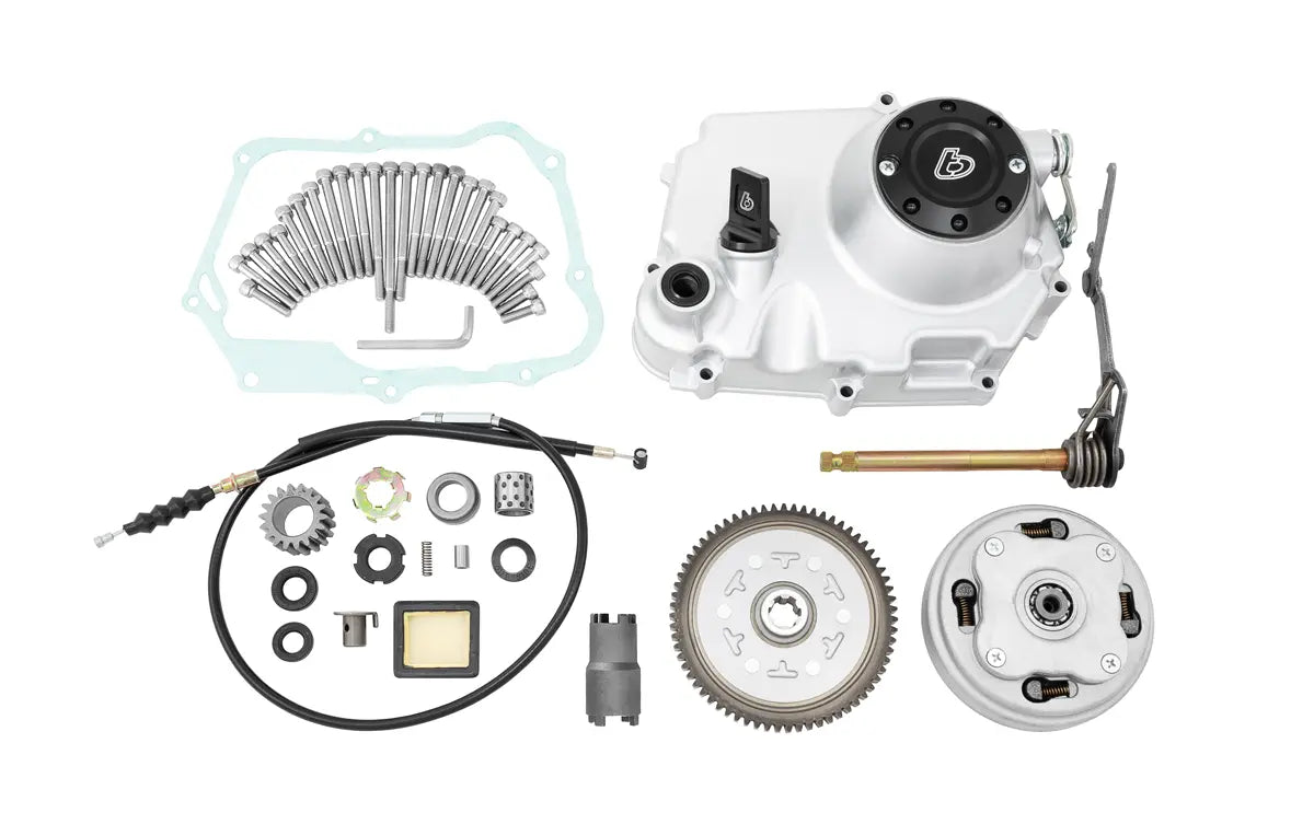 TB Manual Clutch Kit & Black Billets – 69-87 models