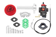 TB Carb kit, Nibbi 26, Billet Throttle – TTR110