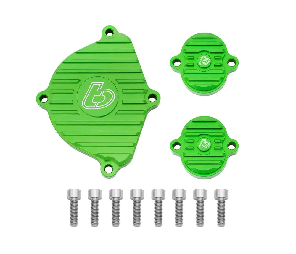 TB Billet head covers, w/TI hardware – KLX110/Z125