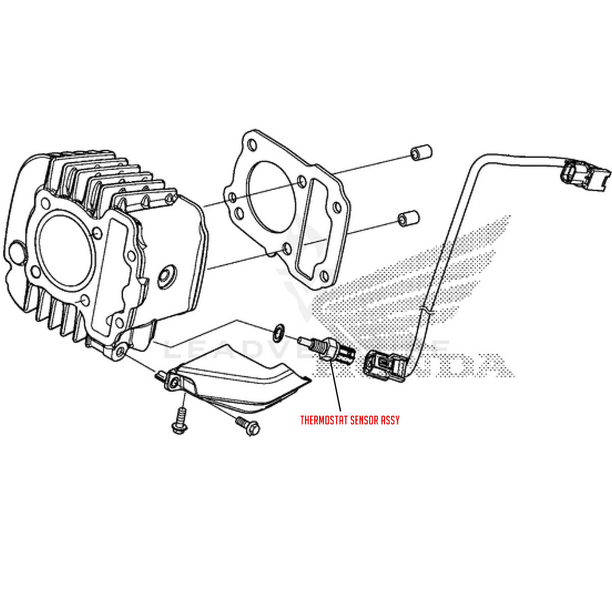 CRF110 Thermostat Oil Sensor