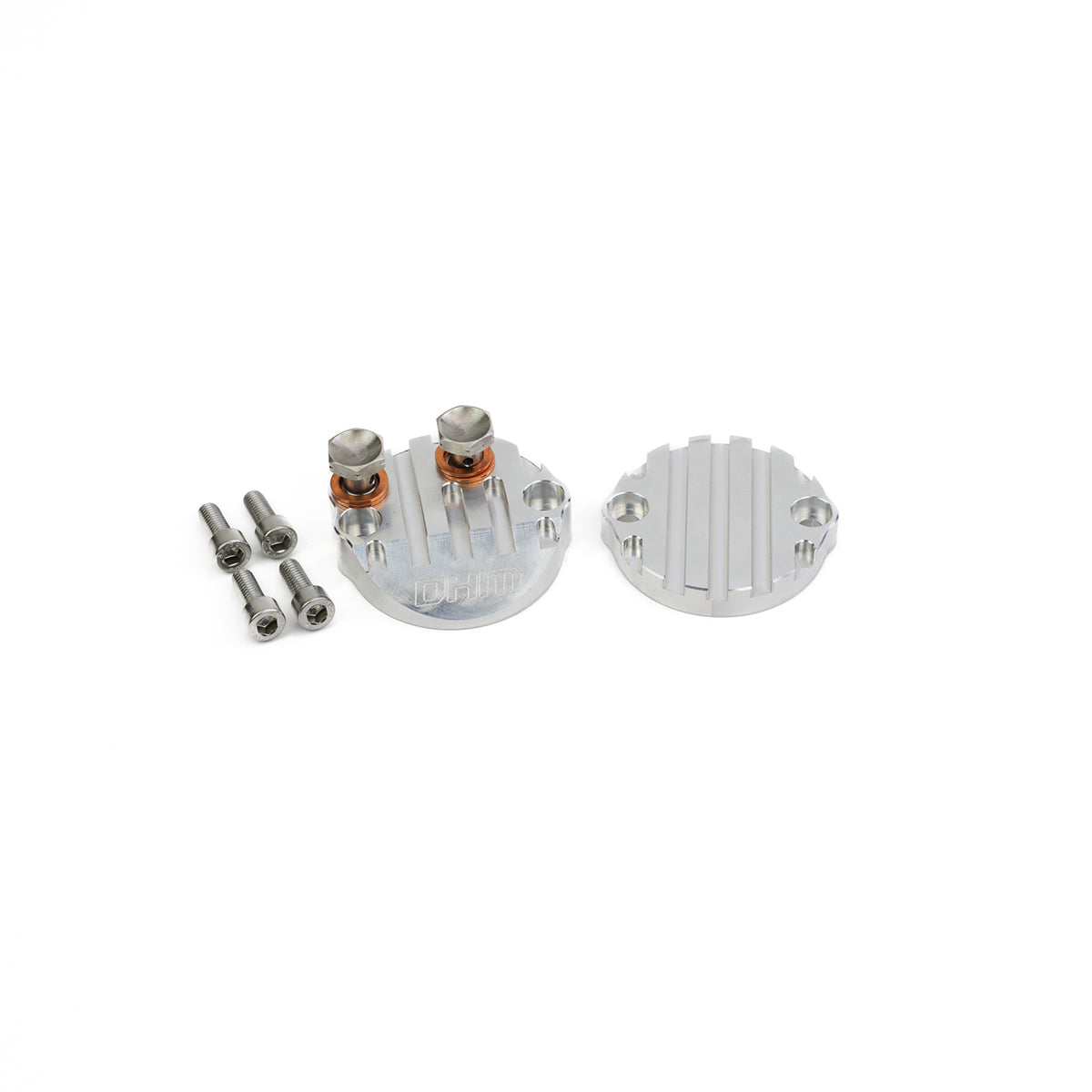 DHM Billet Valve Cover Set with Oil Ports - 2022+ Honda Grom / Monkey