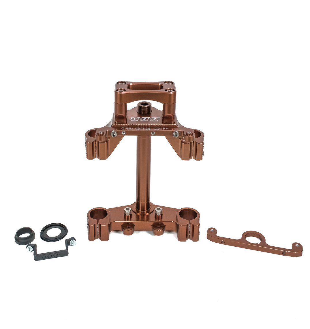 BBR Triple Clamp Kit (Upper and Lower Clamps) - CRF110/125