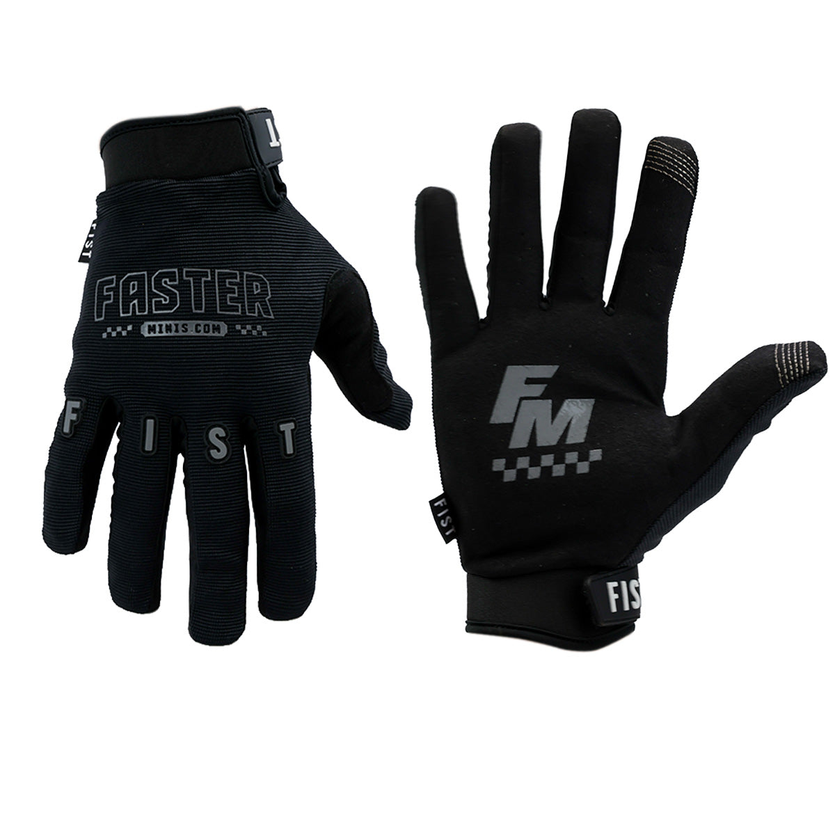Faster Minis Checkered Adult Glove