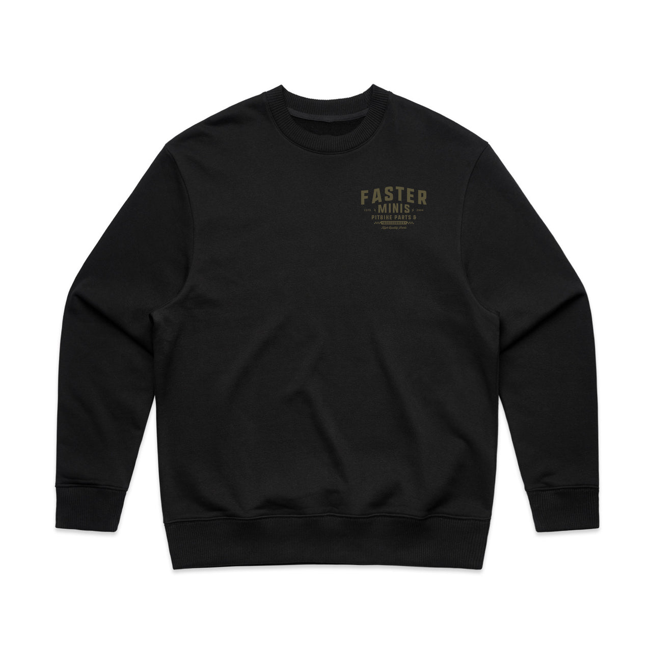 Gold High Quality Crew Sweatshirt