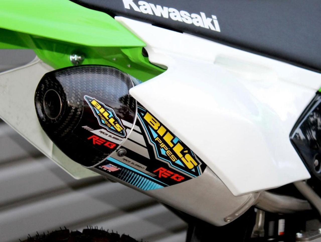 Bill's Pipes RE 13 Exhaust - KLX140