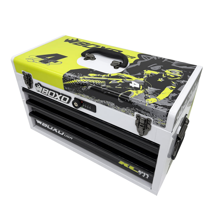 New Ricky Carmichael 103-Piece Metric MotoBox Toolbox