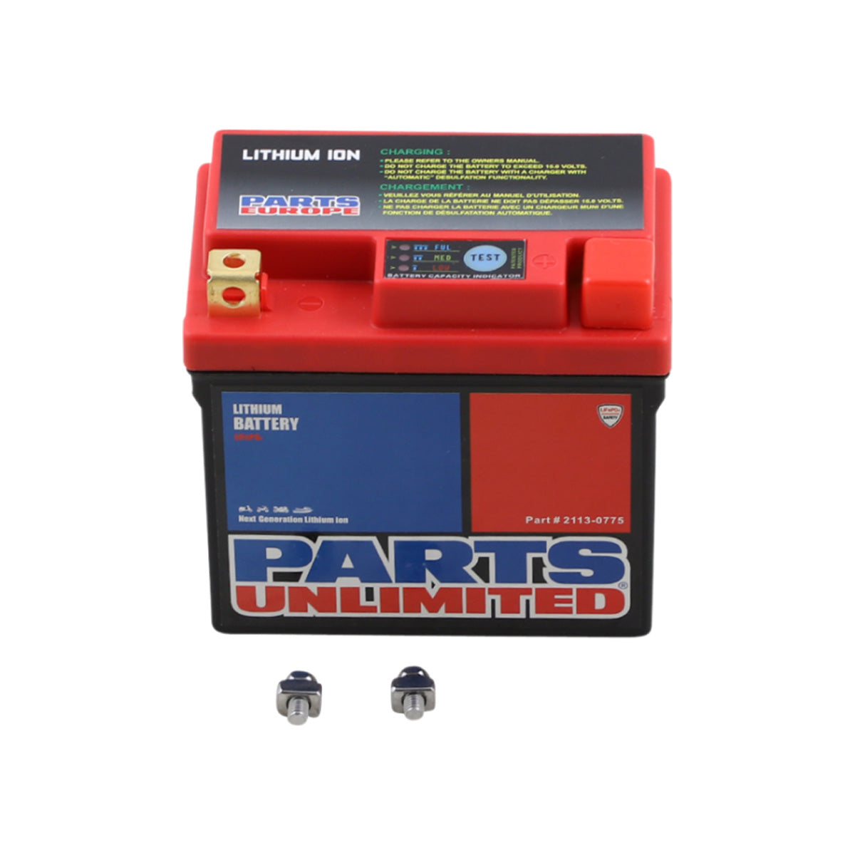 Parts Unlimited Lithium Ion Battery