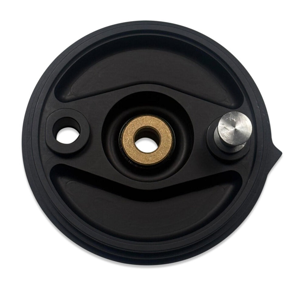TB Brake Panel, Front, USA CNC, Black Anodized – CRF110