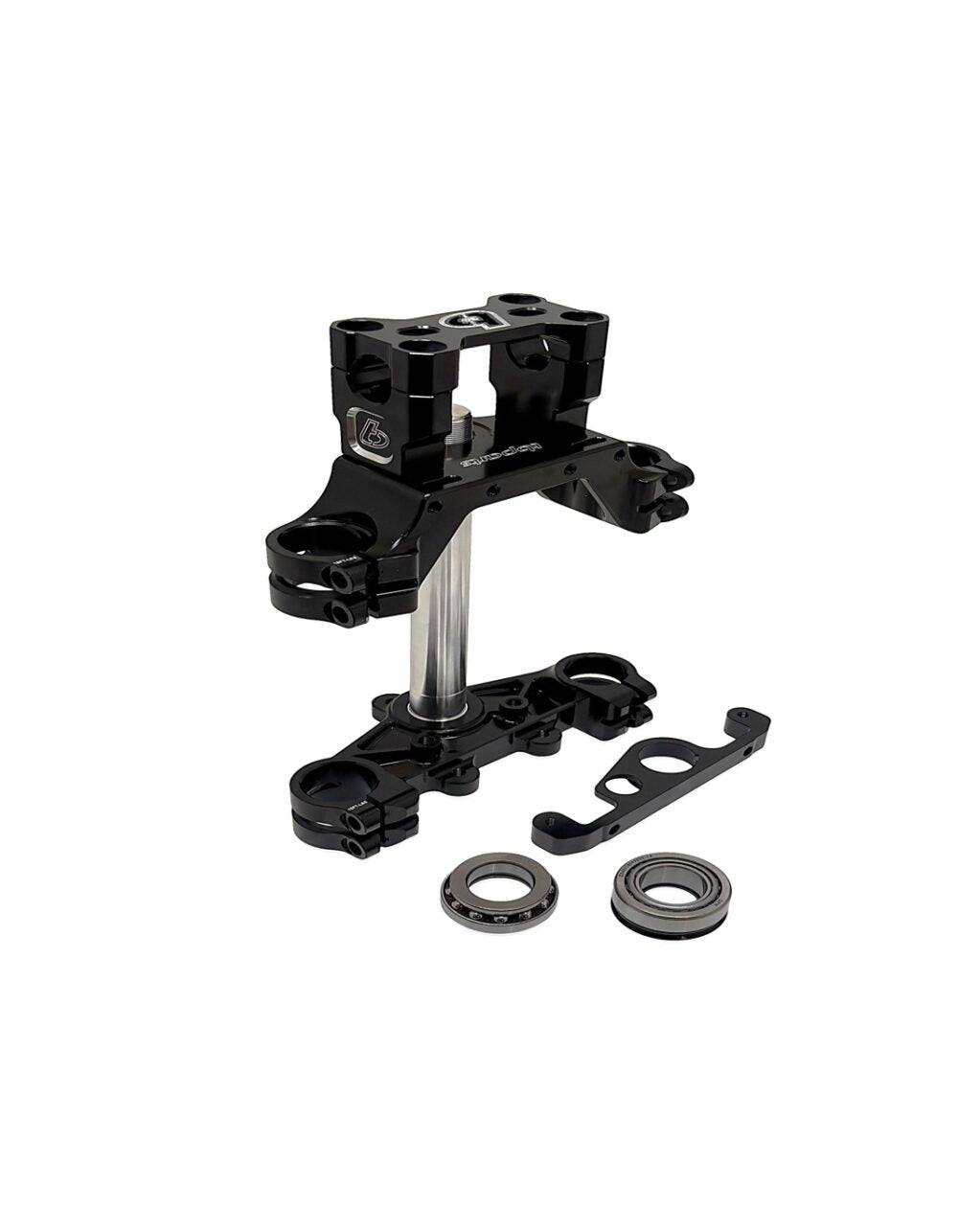 TB CNC Billet Triple Clamp set, with stem bearings - CRF110/125