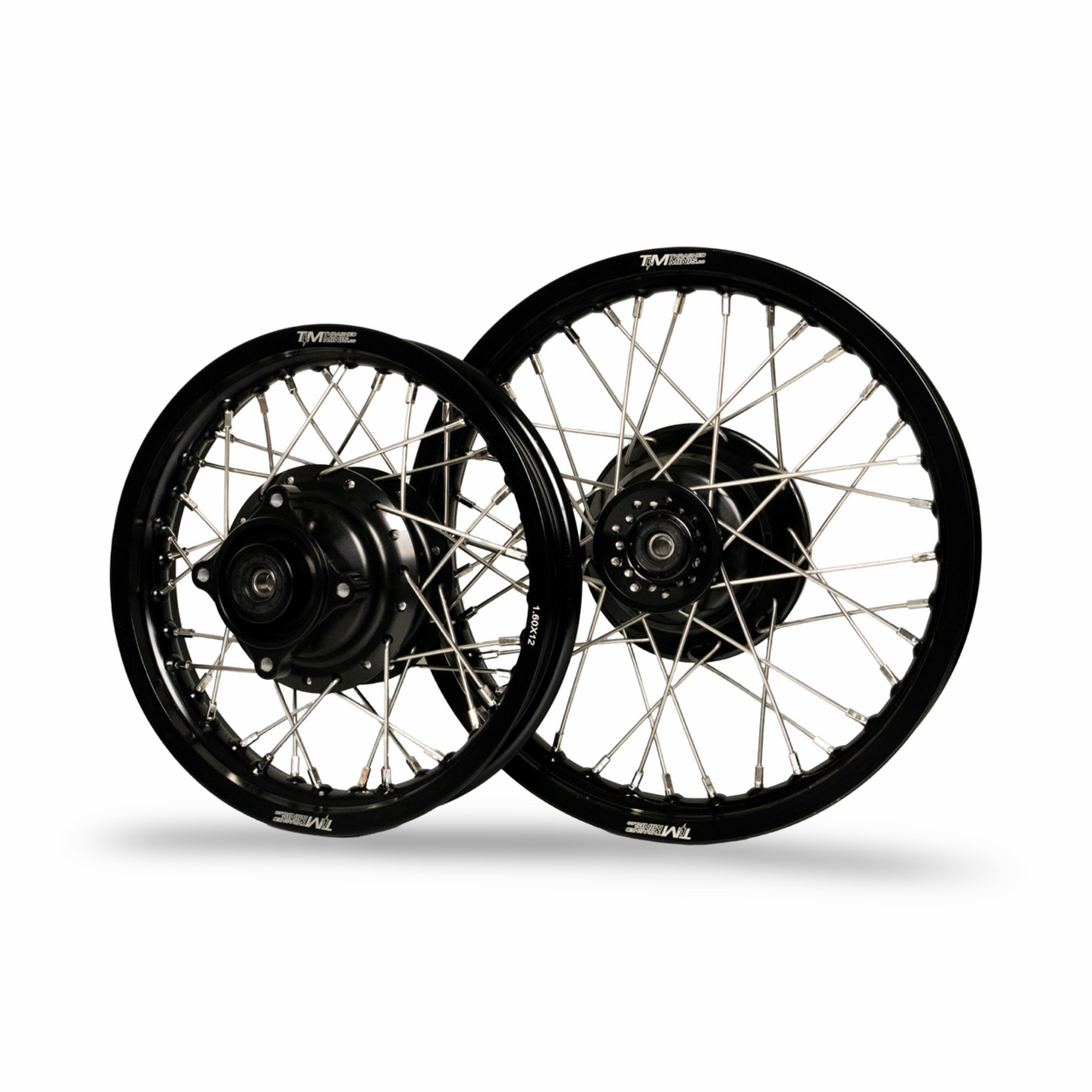 Thrashed Minis CRF110F HD Billet Complete Wheel Set