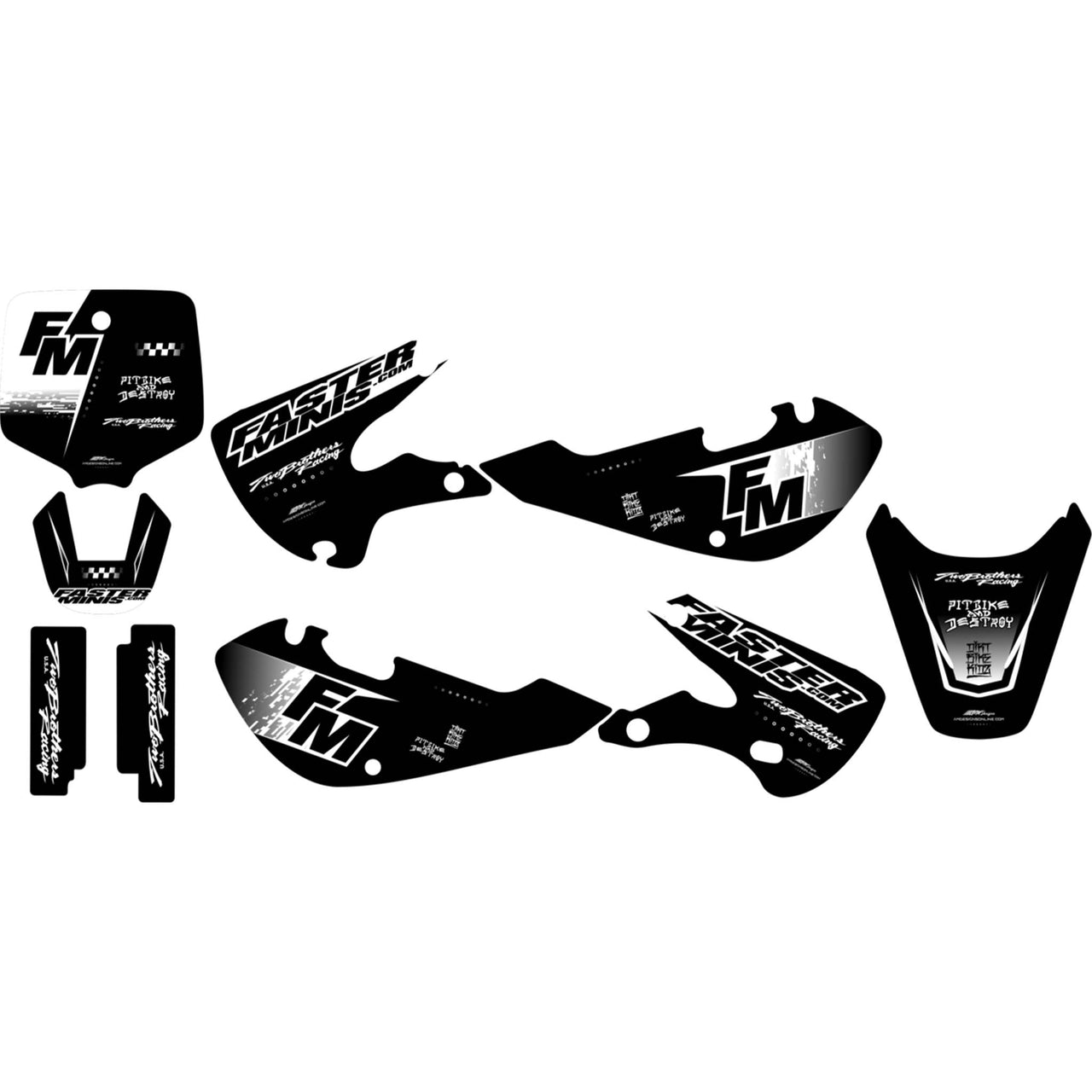 Faster Minis Team Kit - 02-09 KLX110