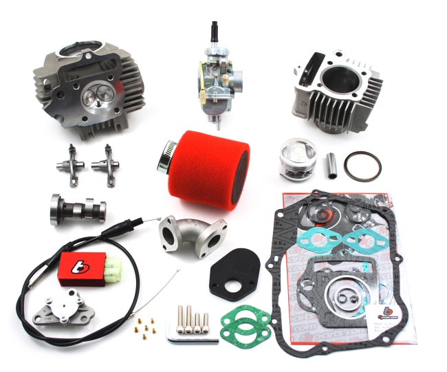 Trail Bikes Race Head 88cc Big Bore kit and 20mm Carburetor Performance Kit