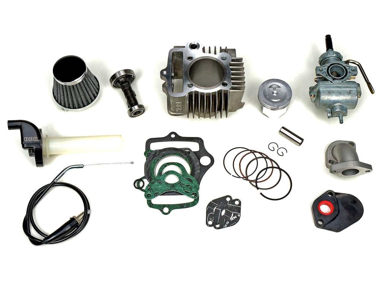 BBR 88cc Flat Top Piston Bore Kit - CRF50